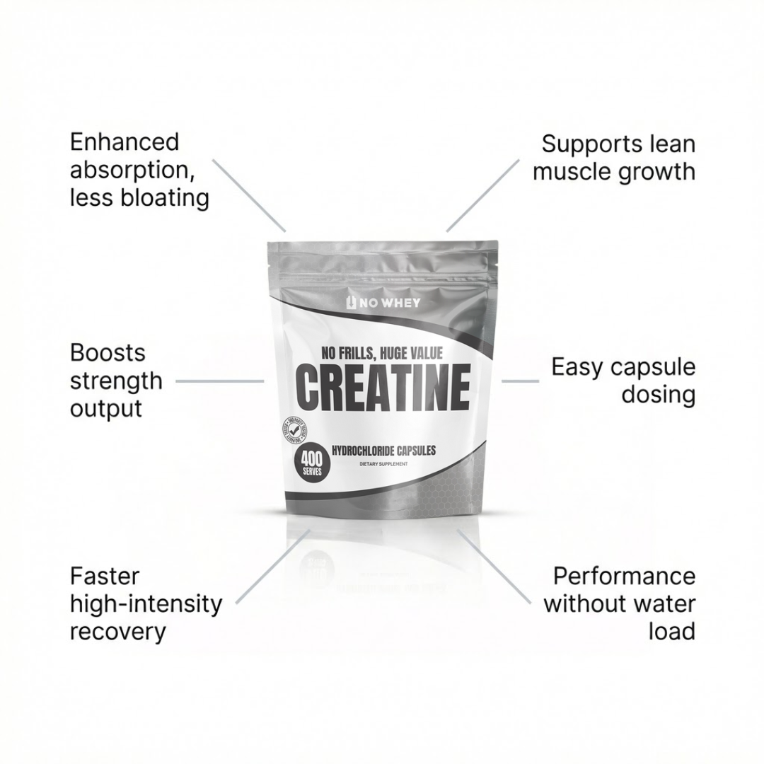 Creatine Hydrochloride 400 Capsules