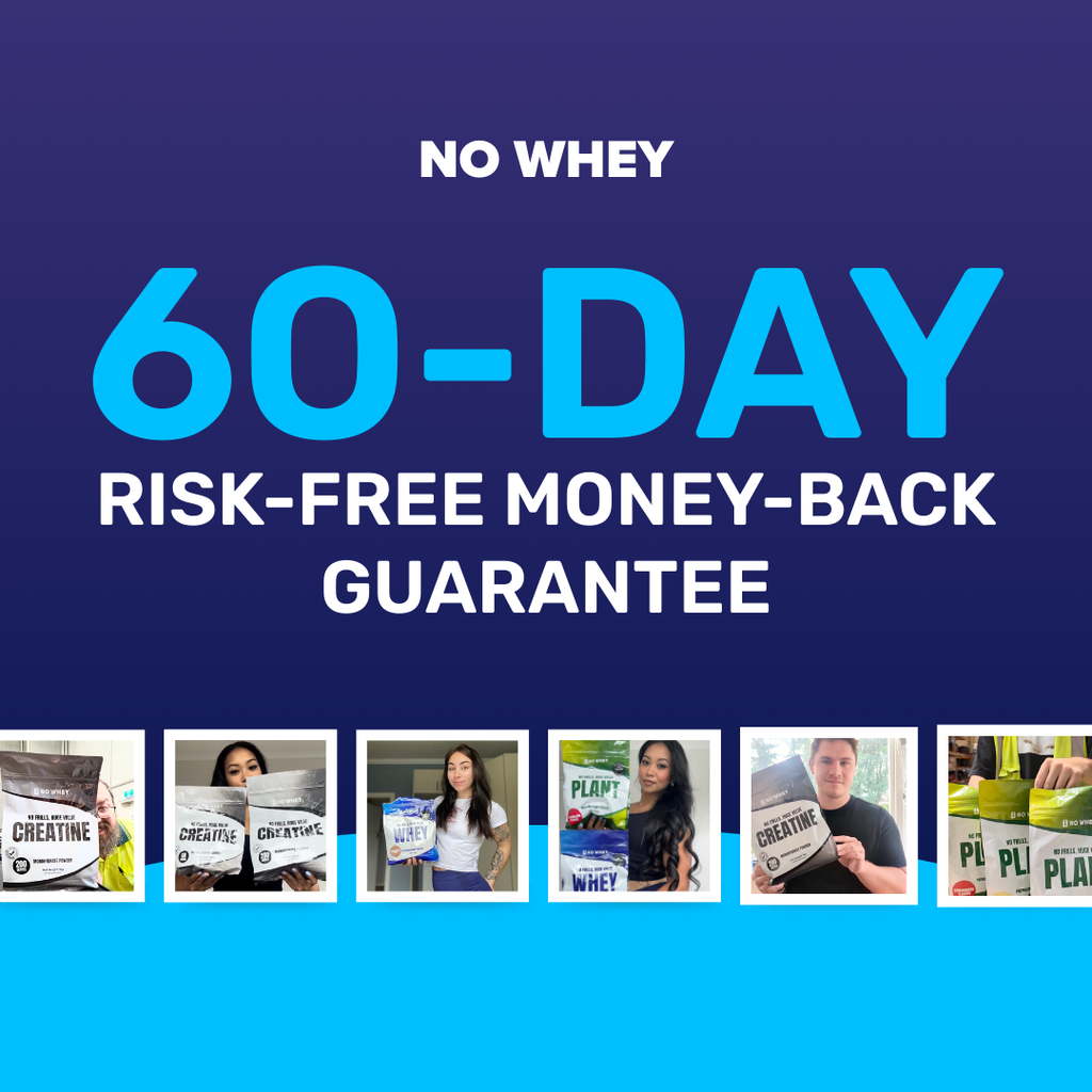 NoWhey 60 day guarantee