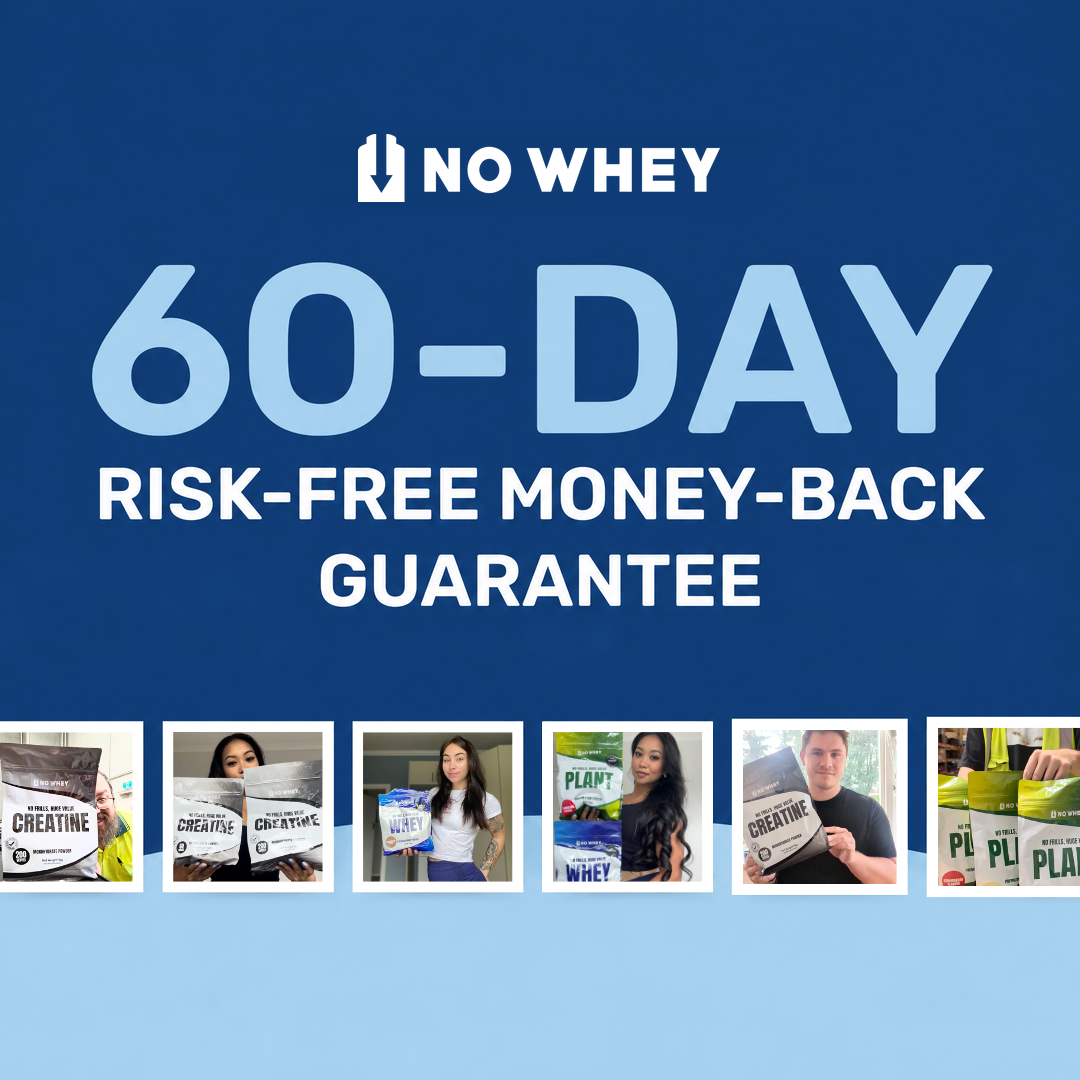 NoWhey 60-day Try-It Guarantee