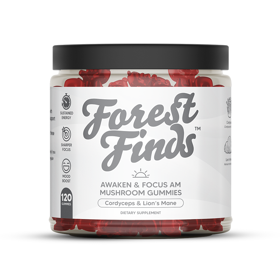 NoWhey AM Mushroom Gummies 120 gummies jar