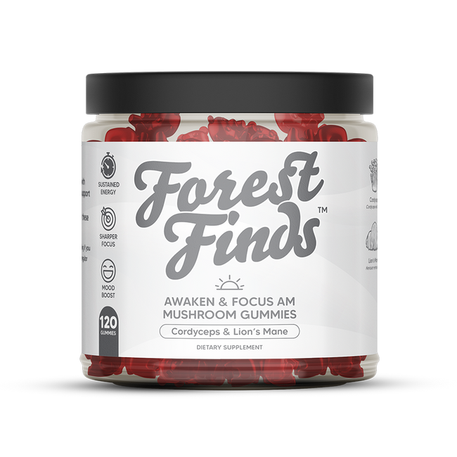 NoWhey AM Mushroom Gummies bottle